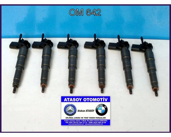 MERCEDES W164 GLS350CDI ENJEKTÖR 0445115064 0445115065 0445115066 0445115071 0445115072 0445115073 0445115074 0445115075 0445115076 OM642
